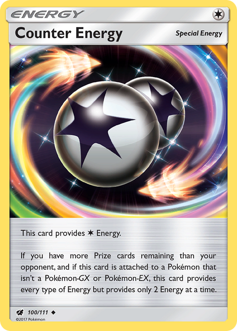 Counter Energy 100 Crimson Invasion Pokémon card