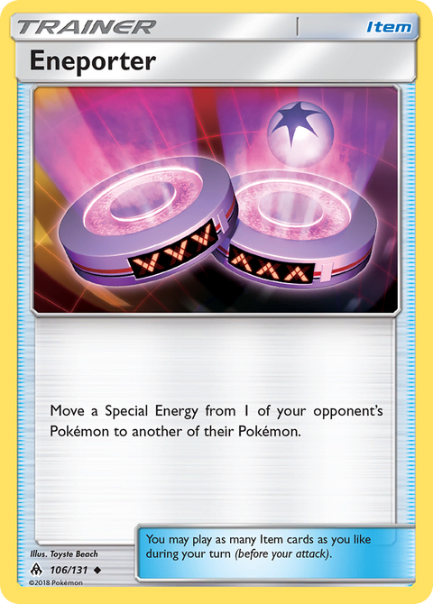 Eneporter 106 Forbidden Light Pokémon card
