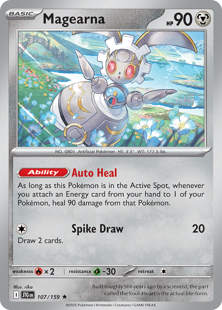 Magearna 107 Journey Together Pokémon card