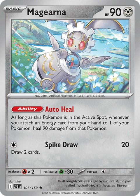 Magearna 107 Journey Together Pokémon card