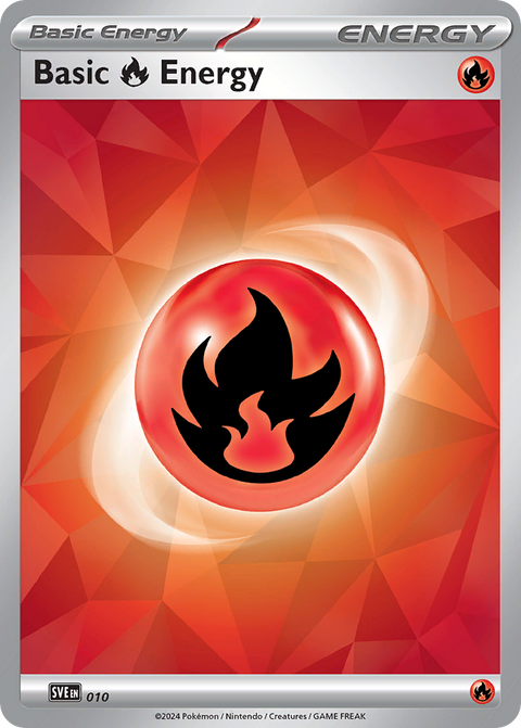 Basic Fire Energy 10 Scarlet & Violet Energies Pokémon card