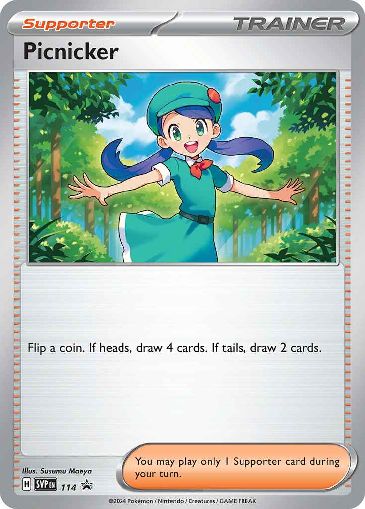 Picnicker 114 Scarlet & Violet Black Star Promos Pokémon card