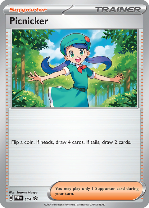 Picnicker 114 Scarlet & Violet Black Star Promos Pokémon card