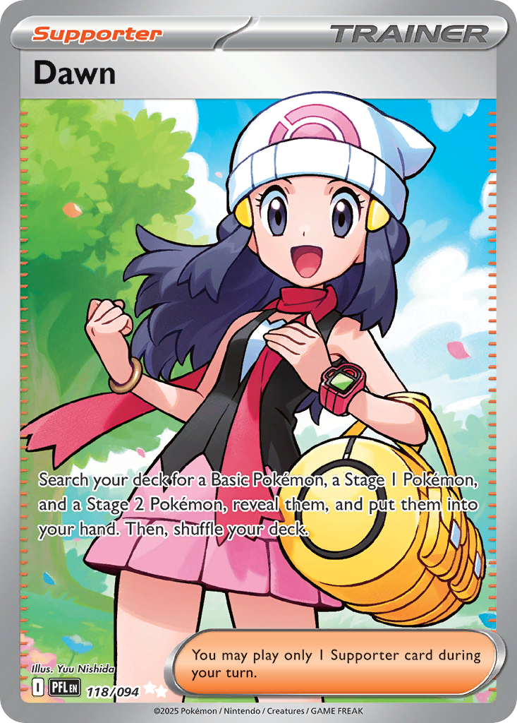 Dawn 118 Phantasmal Flames Pokémon card