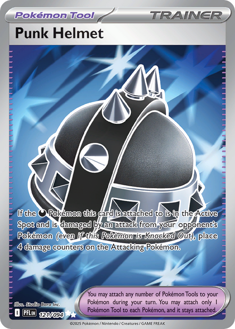 Punk Helmet 121 Phantasmal Flames Pokémon card