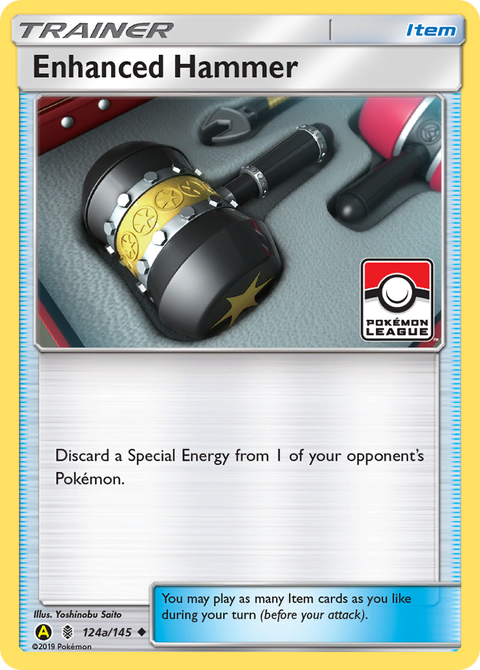 Enhanced Hammer 124a Guardians Rising Pokémon card