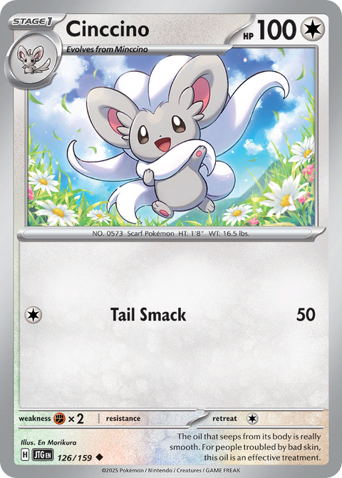 Cinccino 126 Journey Together Pokémon card
