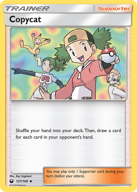 Copycat 127 Celestial Storm Pokémon card