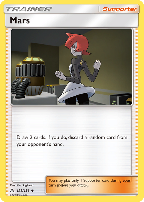Mars 128 Ultra Prism Pokémon card