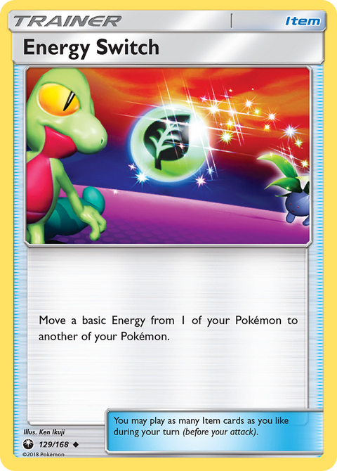 Energy Switch 129 Celestial Storm Pokémon card
