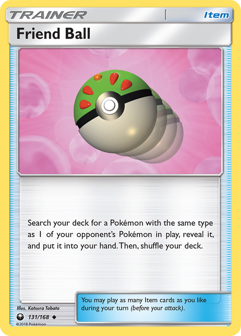 Friend Ball 131 Celestial Storm Pokémon card