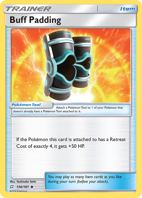 Buff Padding 136 Team Up Pokémon card