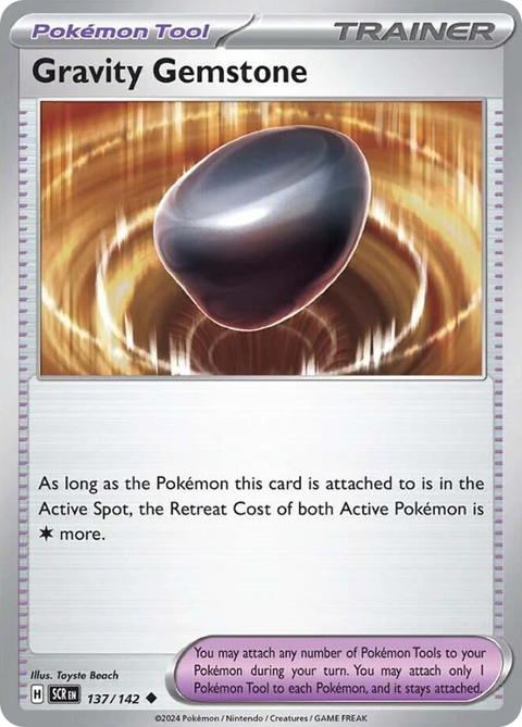 Gravity Gemstone 137 Stellar Crown Pokémon card