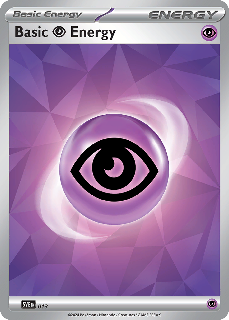 Basic Psychic Energy 13 Scarlet & Violet Energies Pokémon card