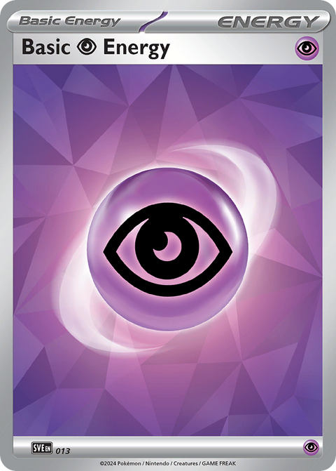 Basic Psychic Energy 13 Scarlet & Violet Energies Pokémon card