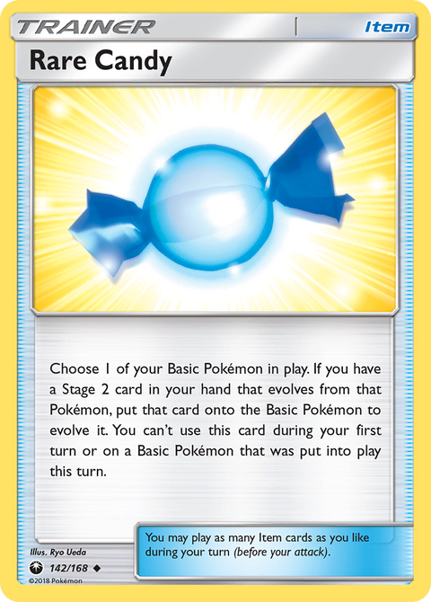 Rare Candy 142 Celestial Storm Pokémon card