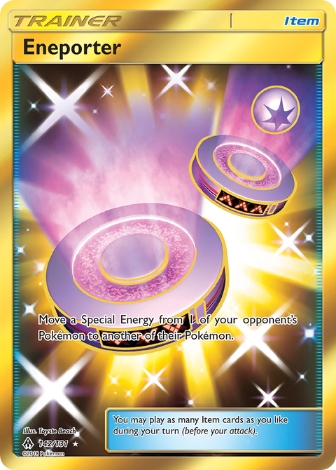 Eneporter 142 Forbidden Light Pokémon card