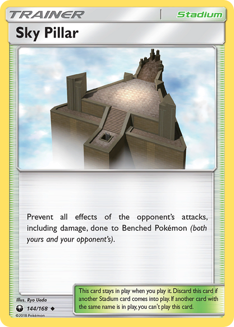 Sky Pillar 144 Celestial Storm Pokémon card