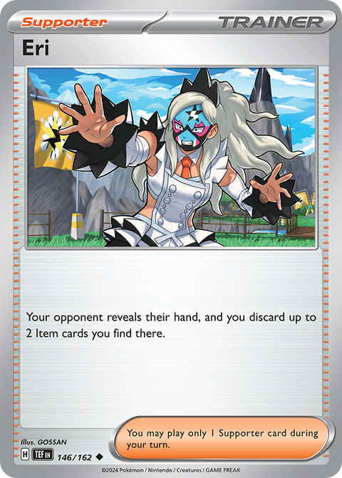 Eri 146 Temporal Forces Pokémon card