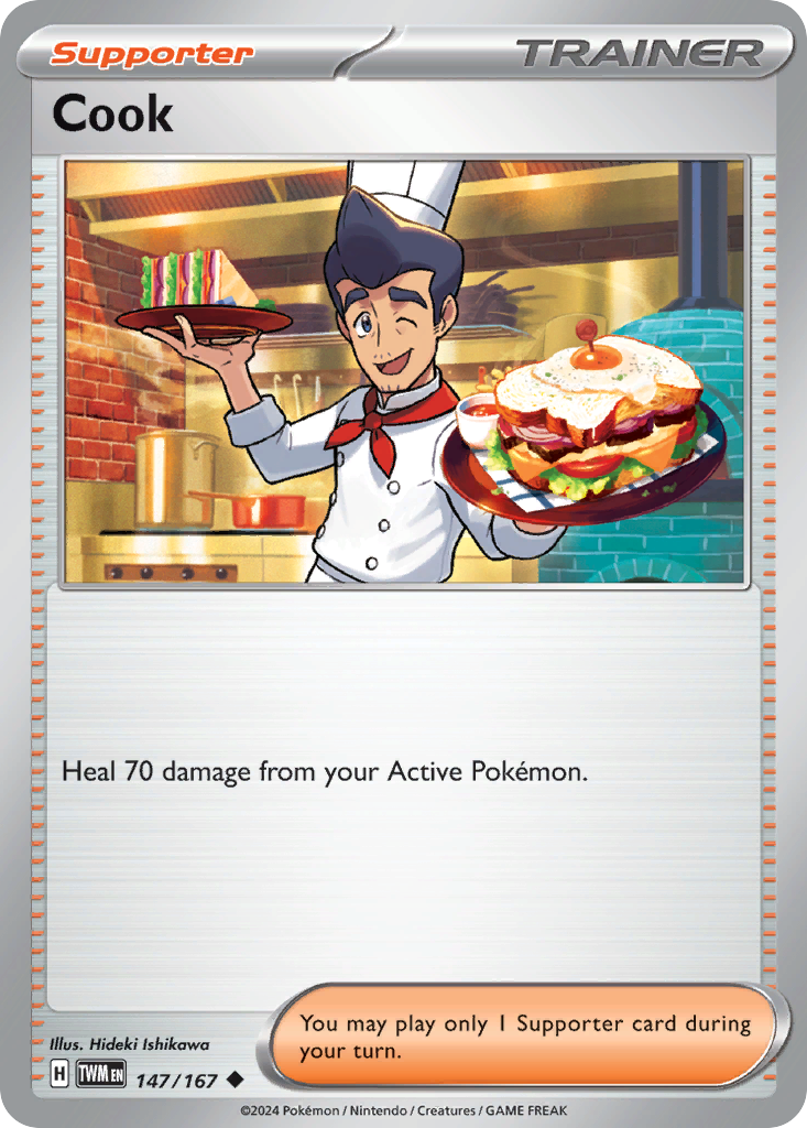 Cook 147 Twilight Masquerade Pokémon card