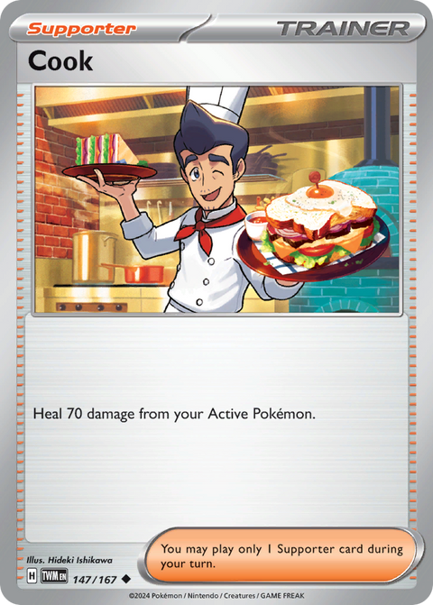Cook 147 Twilight Masquerade Pokémon card