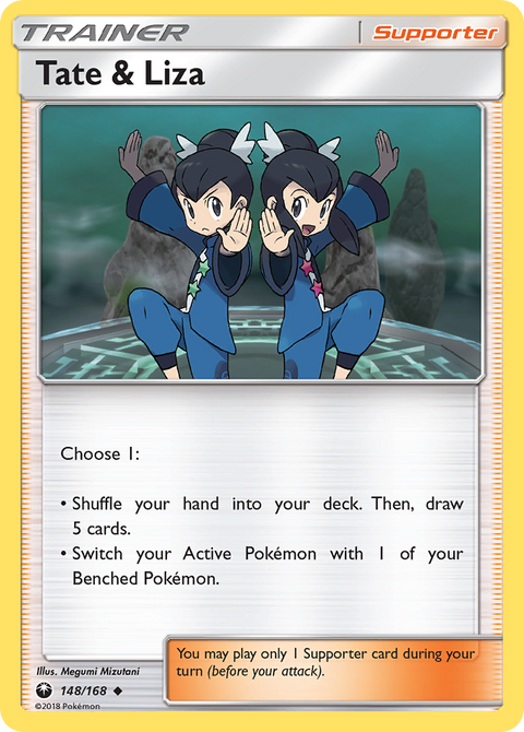 Tate & Liza 148 Celestial Storm Pokémon card