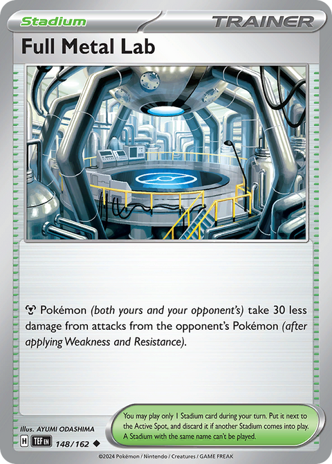 Full Metal Lab 148 Temporal Forces Pokémon card
