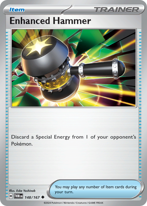 Enhanced Hammer 148 Twilight Masquerade Pokémon card