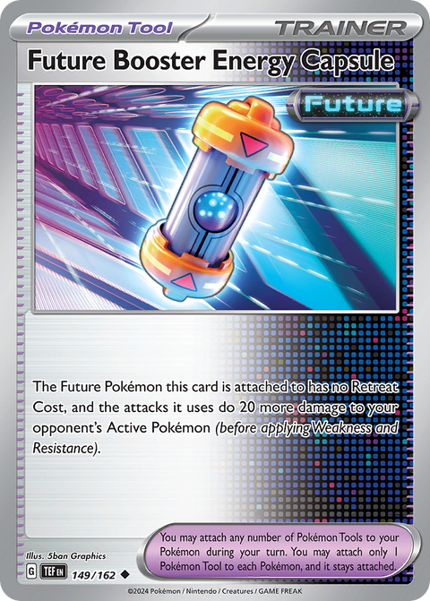 Future Booster Energy Capsule 149 Temporal Forces Pokémon card