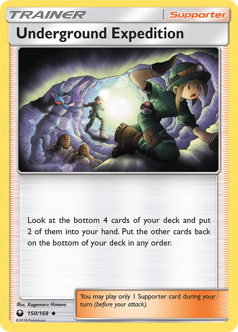 Underground Expedition 150 Celestial Storm Pokémon card