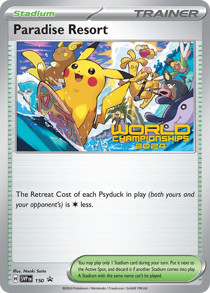 Paradise Resort 150 Scarlet & Violet Black Star Promos Pokémon card