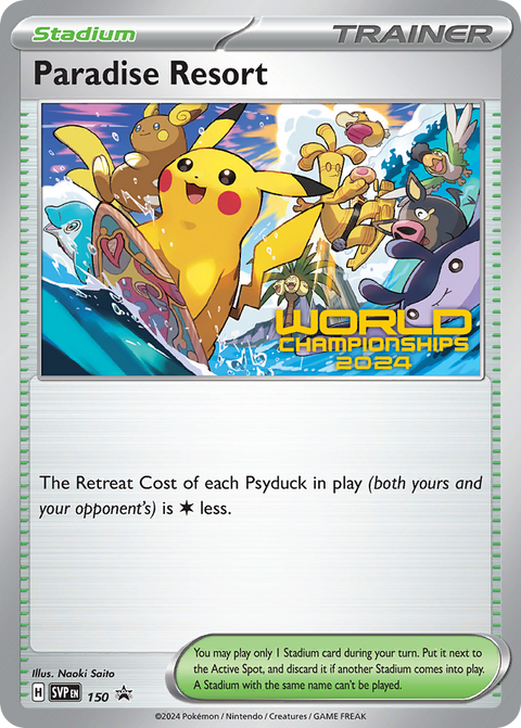 Paradise Resort 150 Scarlet & Violet Black Star Promos Pokémon card