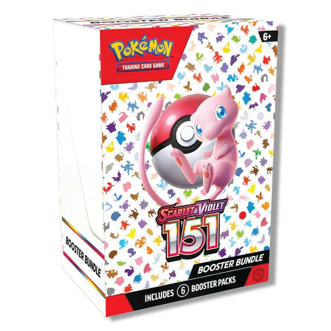 Pokemon TCG: 151 - Booster Bundle (6 Packs)