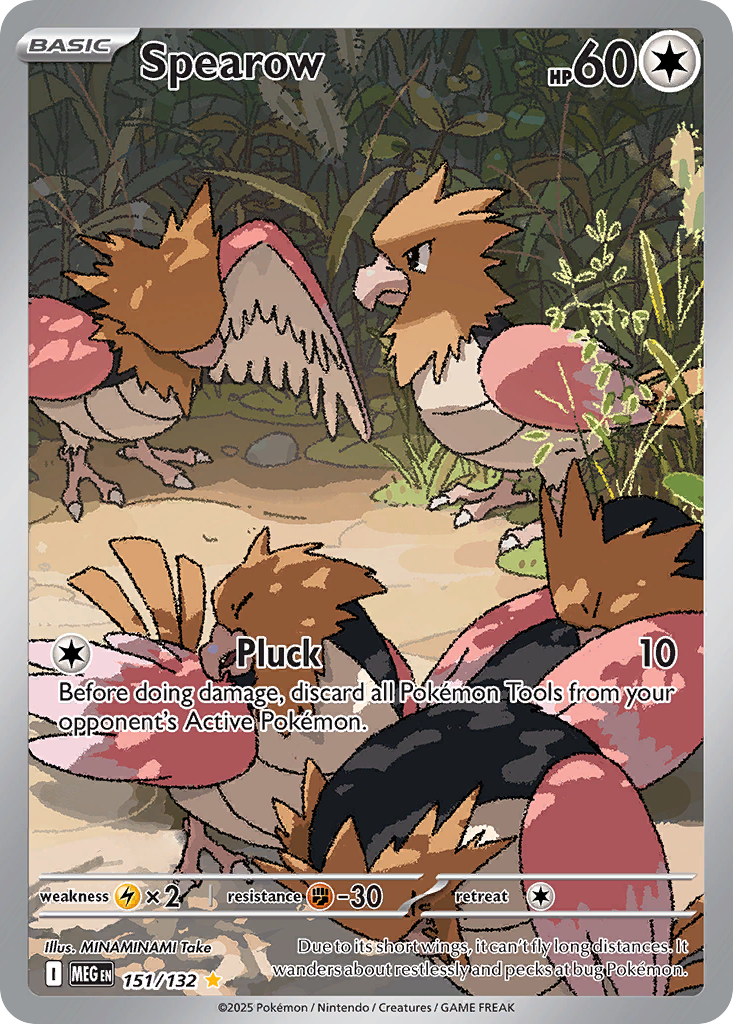 Spearow 151 Mega Evolution Pokémon card