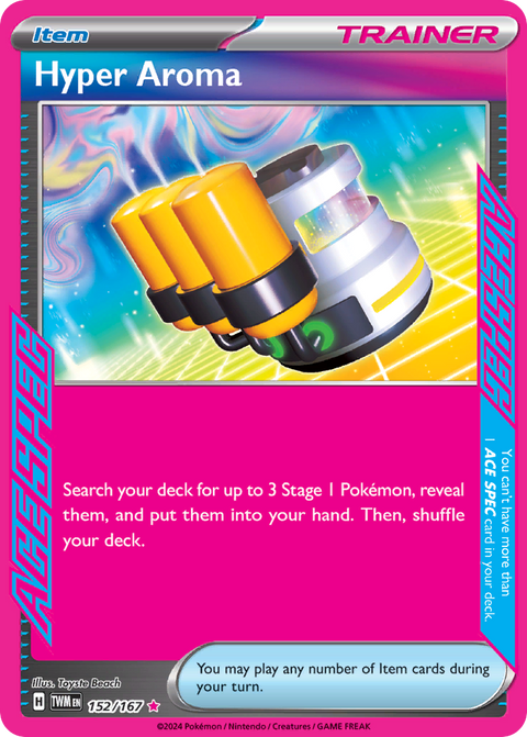 Hyper Aroma 152 Twilight Masquerade Pokémon card
