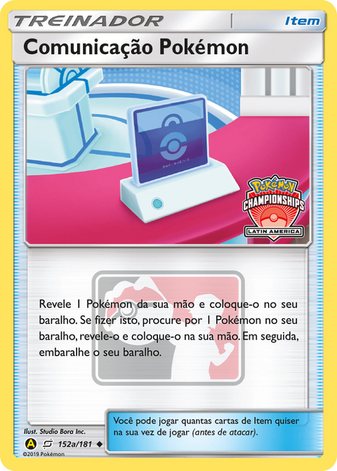 Pokémon Communication 152a Team Up Pokémon card