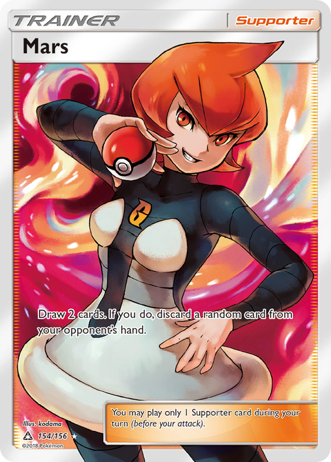 Mars 154 Ultra Prism Pokémon card