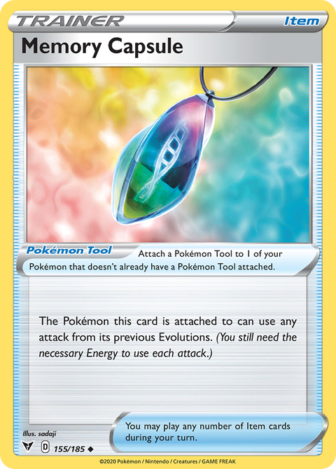 Memory Capsule 155 Vivid Voltage Pokémon card