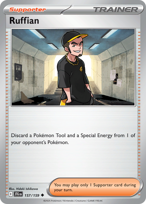 Ruffian 157 Journey Together Pokémon card
