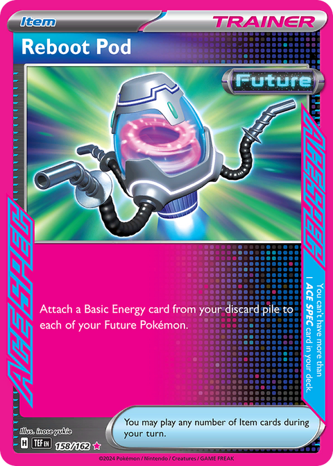 Reboot Pod 158 Temporal Forces Pokémon card