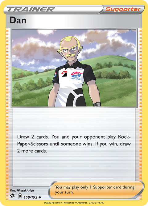 Dan 158 Rebel Clash Pokémon card