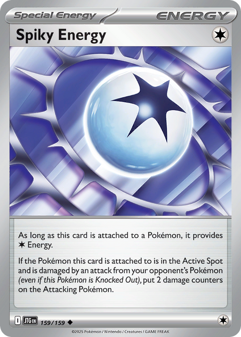 Spiky Energy 159 Journey Together Pokémon card