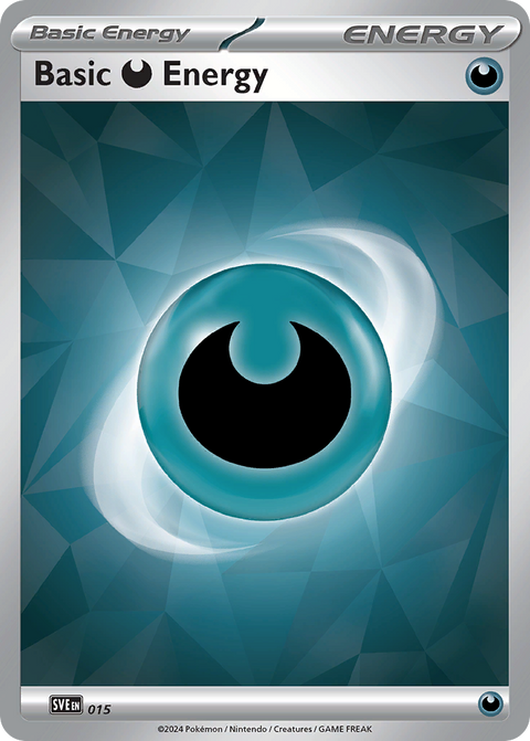 Basic Darkness Energy 15 Scarlet & Violet Energies Pokémon card