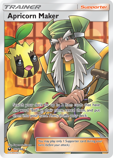 Apricorn Maker 161 Celestial Storm Pokémon card
