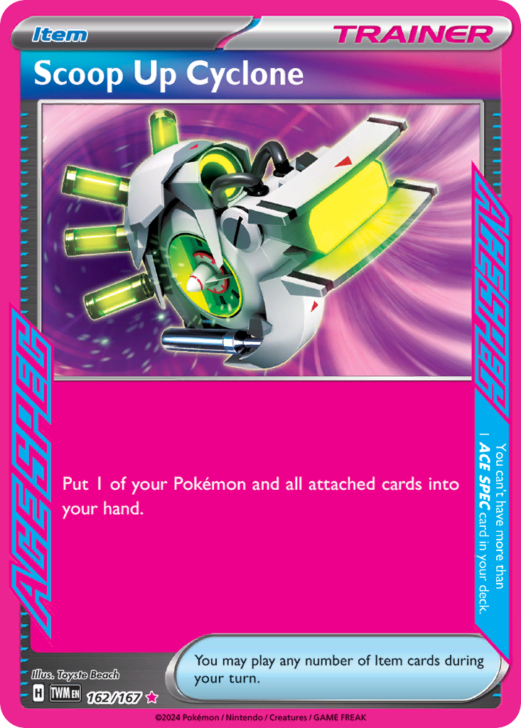 Scoop Up Cyclone 162 Twilight Masquerade Pokémon card