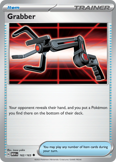 Grabber 162 151 Pokémon card