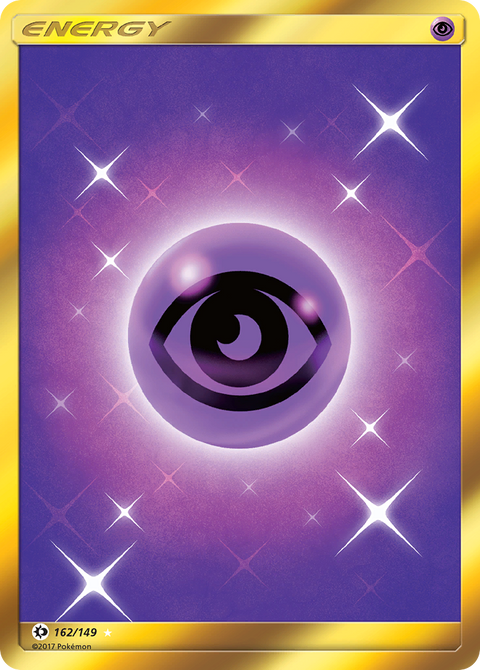 Psychic Energy 162 Sun & Moon Pokémon card