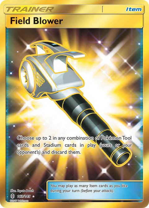 Field Blower 163 Guardians Rising Pokémon card