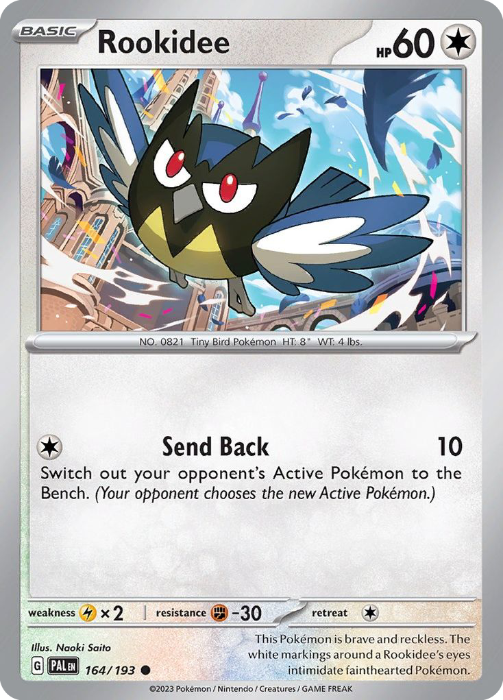 Rookidee 164 Paldea Evolved Pokémon card