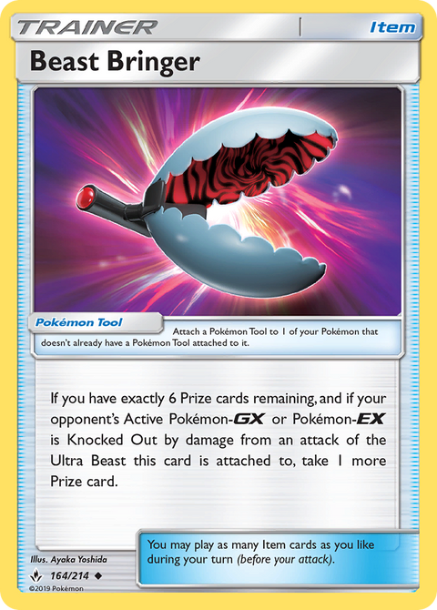 Beast Bringer 164 Unbroken Bonds Pokémon card